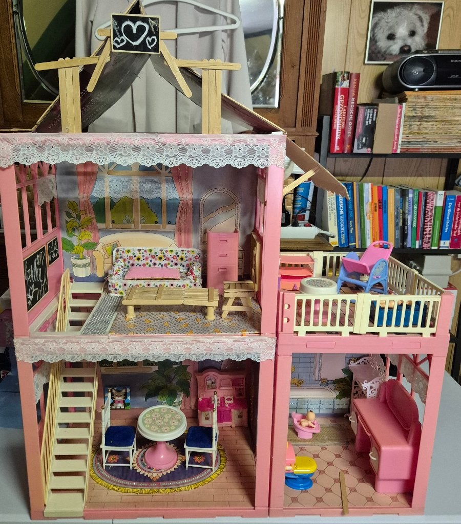 BARBIEHUIS, Ophalen, Gebruikt, Poppenhuis