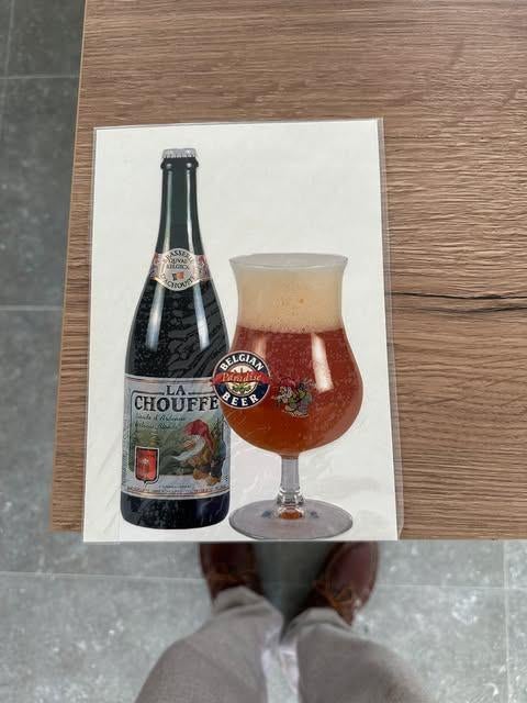 Carte postale La Chouffe AVM sous blister, Collections, Enlèvement ou Envoi, Neuf, Autres types, Autres marques