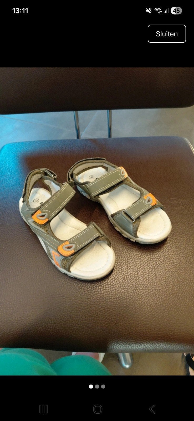 Sandales Happy Bee taille 33, Garçon ou Fille, Enlèvement ou Envoi, Comme neuf, Autres types