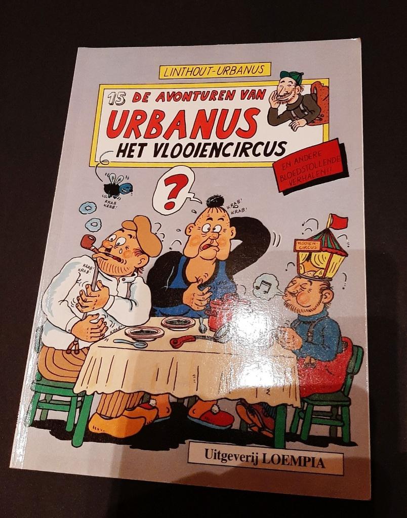 "De avonturen van Urbanus - Het Vlooiencircus", 1987, Boeken, Stripverhalen, Gelezen, Eén stripboek, Ophalen of Verzenden
