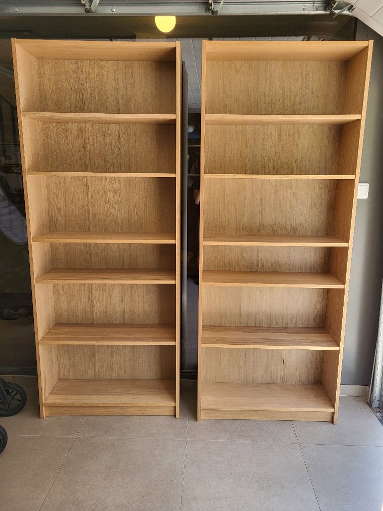 2x Ikea Billy boekenkast/boekenkasten, Huis en Inrichting, Kasten | Boekenkasten, Ophalen, Ikea / Nordic, 200 cm of meer, 50 tot 100 cm