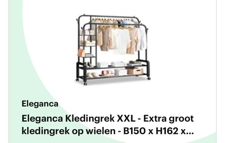 Kledingrek, Vêtements | Femmes, Portants à vêtements, Enlèvement, Comme neuf