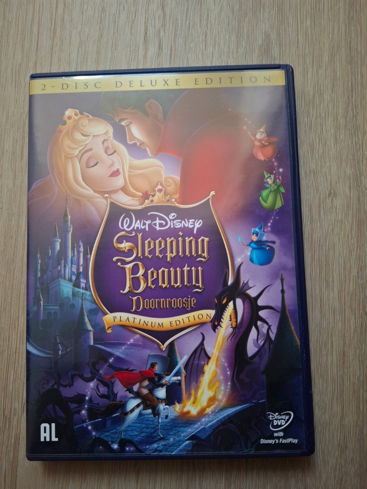 Disney dvd Doornroosje, Ophalen
