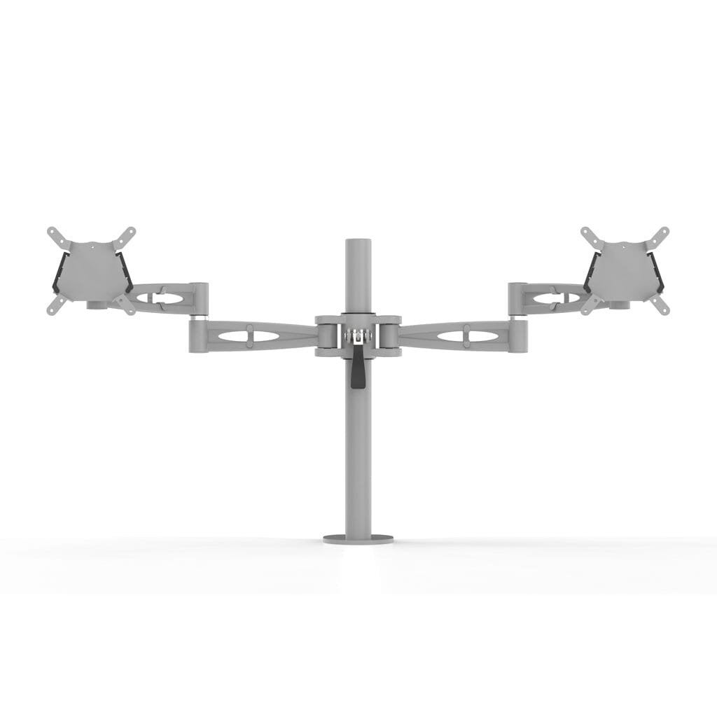 Bras pour écran double Metalicon Kardo (argent), 2 pièces, Enlèvement, Neuf