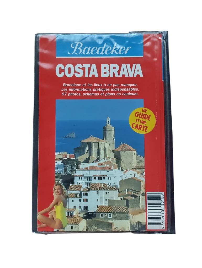Baedeker guide et carte Costa Brava (Espagne), Livres, Atlas & Cartes géographiques, 2000 à nos jours, Enlèvement, Utilisé, Autres types