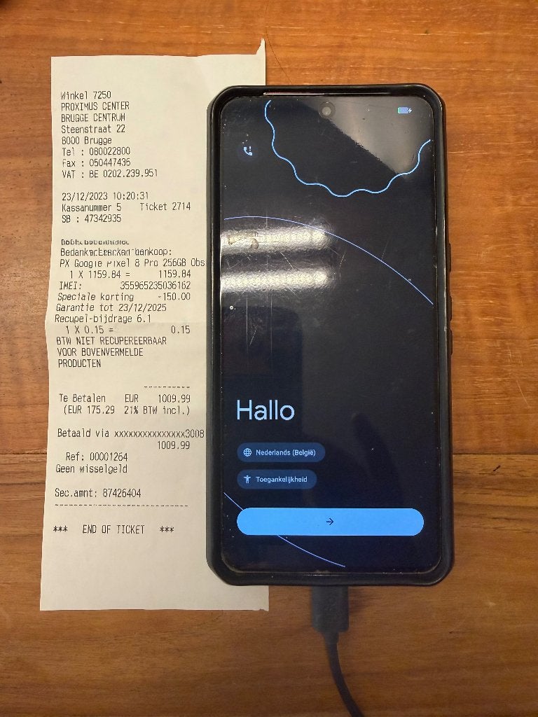 Smartphone Google Pixel 8 Pro, Ophalen, Gebruikt, Klassiek of Candybar, Zonder abonnement