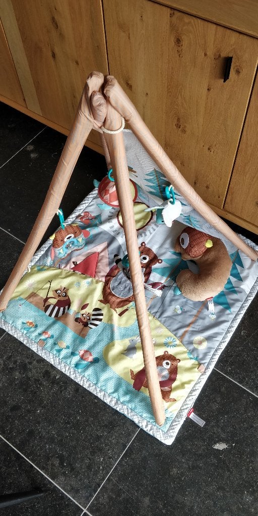 Skip Hop Camping Cubs speelmat babygym in heel goede staat!, Kinderen en Baby's, Speelgoed | Babyspeelgoed, Ophalen, Zo goed als nieuw