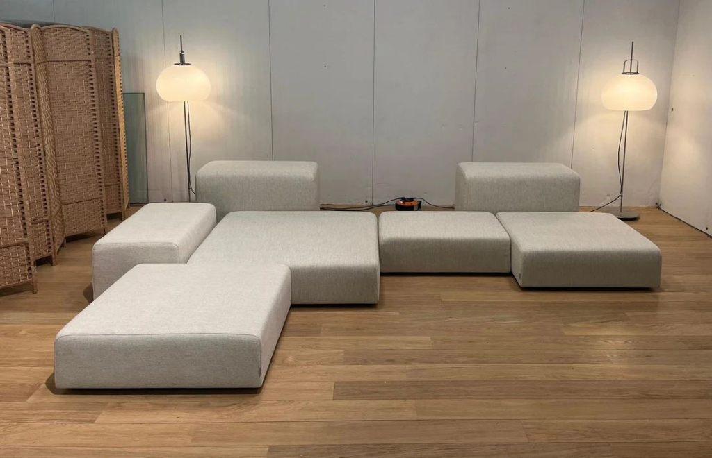 NIEUW Living Divani Extra Wall Op Maat + GARANTIE NP €27500, Huis en Inrichting, Design Bankstellen Living Divani, Hoekbank, Ophalen of Verzenden