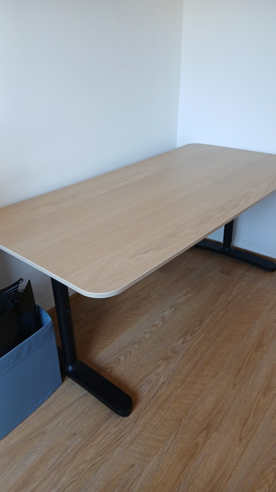 Bureau 80x160cm bekant ikea à hauteur réglable, Enlèvement, IKEA