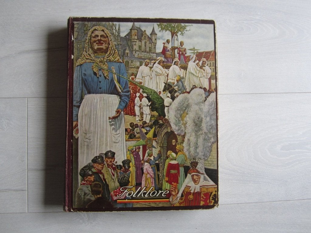 Chocolat Cote d'or - Folklore belge (complet) - 1947, Livres, Enlèvement ou Envoi, Utilisé, Collectif, Album d'images