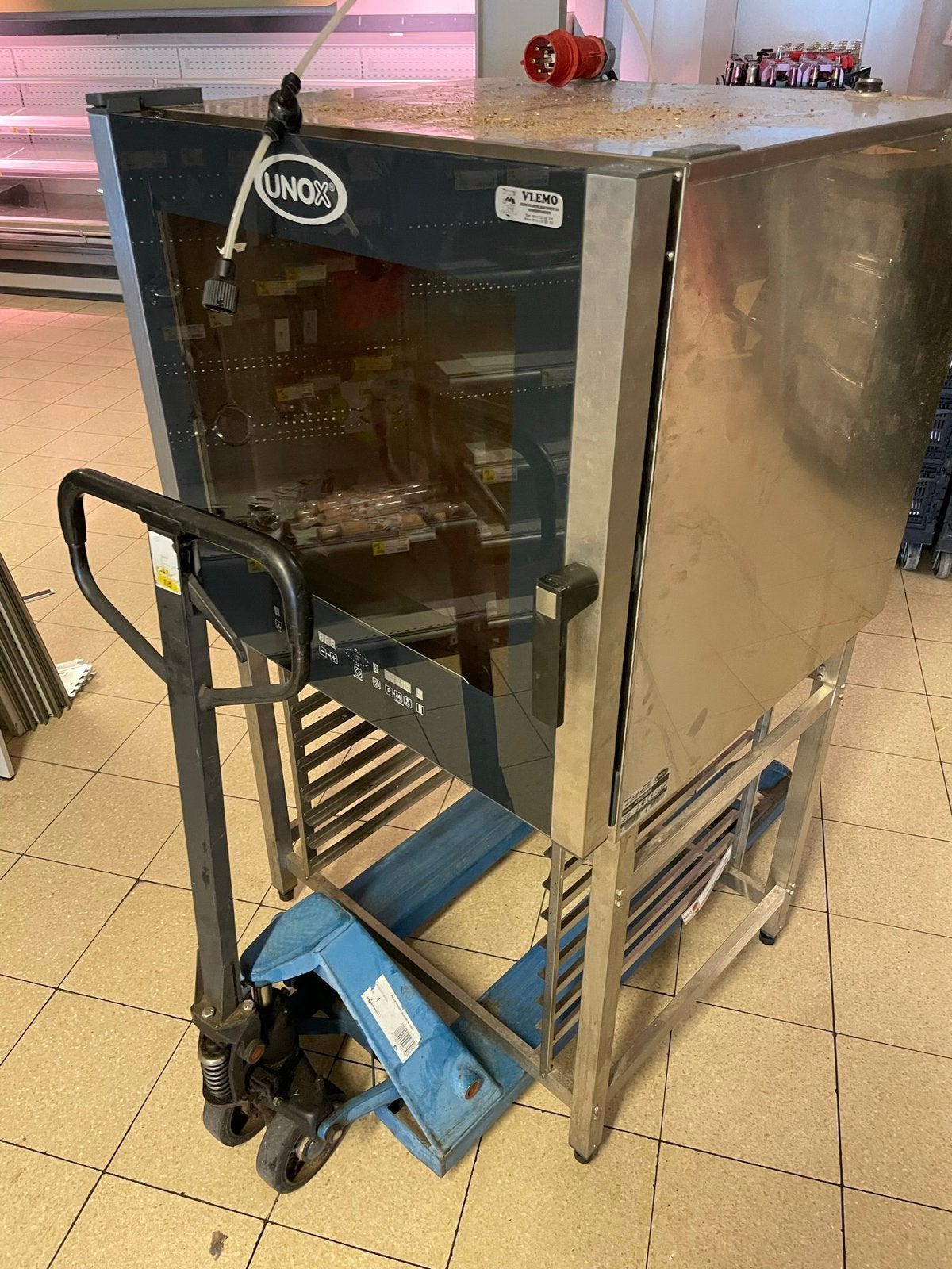Professionele UNOX XBC605 met RVS onderstel, Zakelijke goederen, Ophalen, Gebruikt, Overige typen