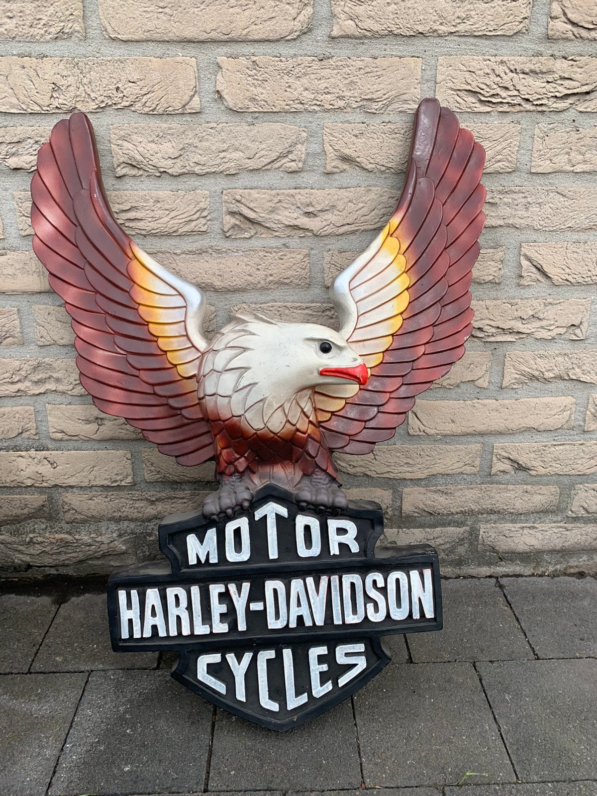 Harley-Davidson decoratie, Ophalen of Verzenden, Gebruikt, Wandhanger