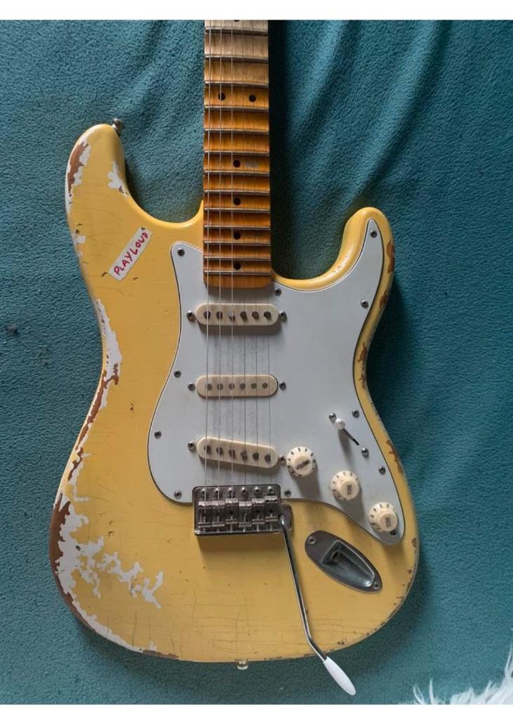Yngwie Malmsteen partscaster, Musique & Instruments, Instruments à corde | Guitares | Électriques, Enlèvement, Comme neuf, Solid body