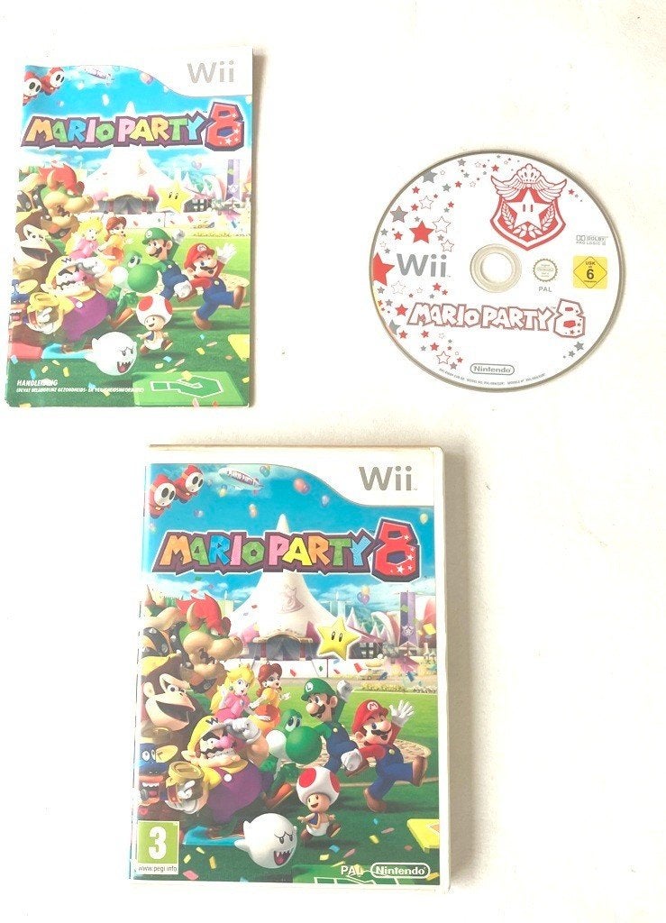 Mario Party 8 (Wii)., Games en Spelcomputers, Games | Nintendo Wii, Ophalen of Verzenden, Gebruikt
