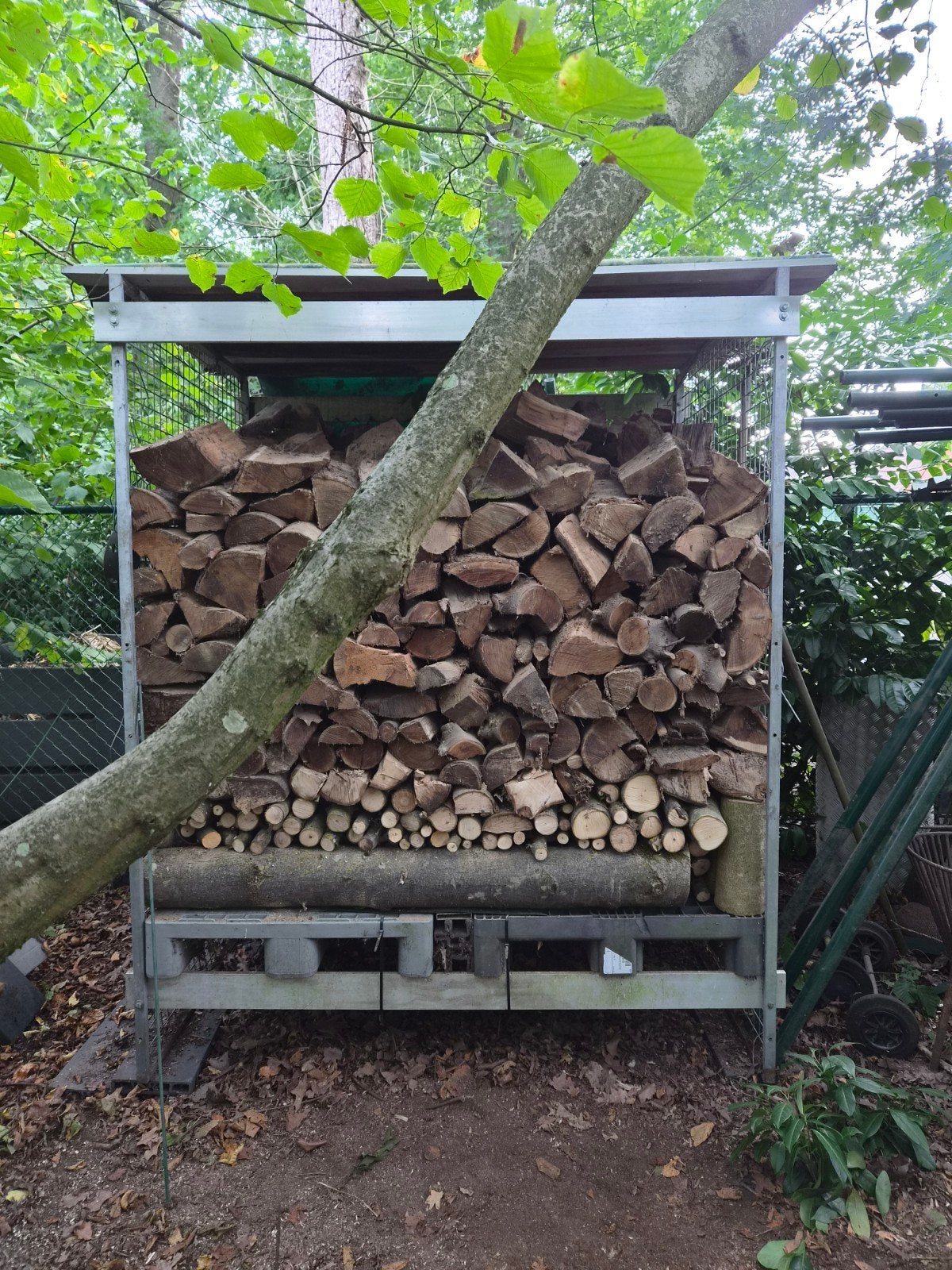 3 ster Droog brandhout, Enlèvement