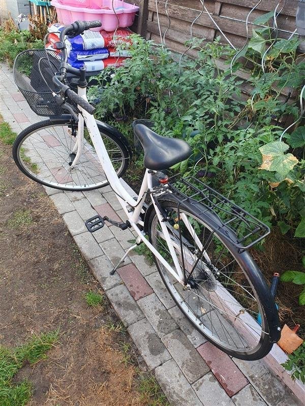 Shimano "City 40" 28 inch meisjesfiets, Fietsen en Brommers, Ophalen, Gebruikt, 26 inch of meer, Handrem