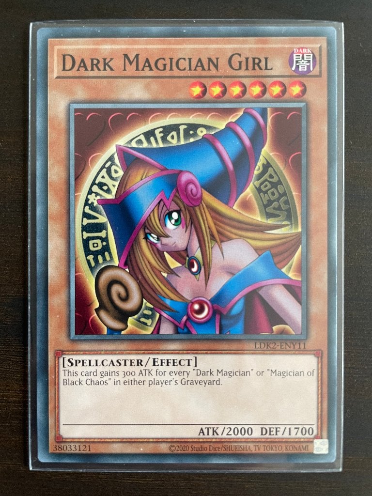 Dark Magician Girl - Œuvre originale - Parfait état, Enlèvement ou Envoi, Neuf, Cartes en vrac