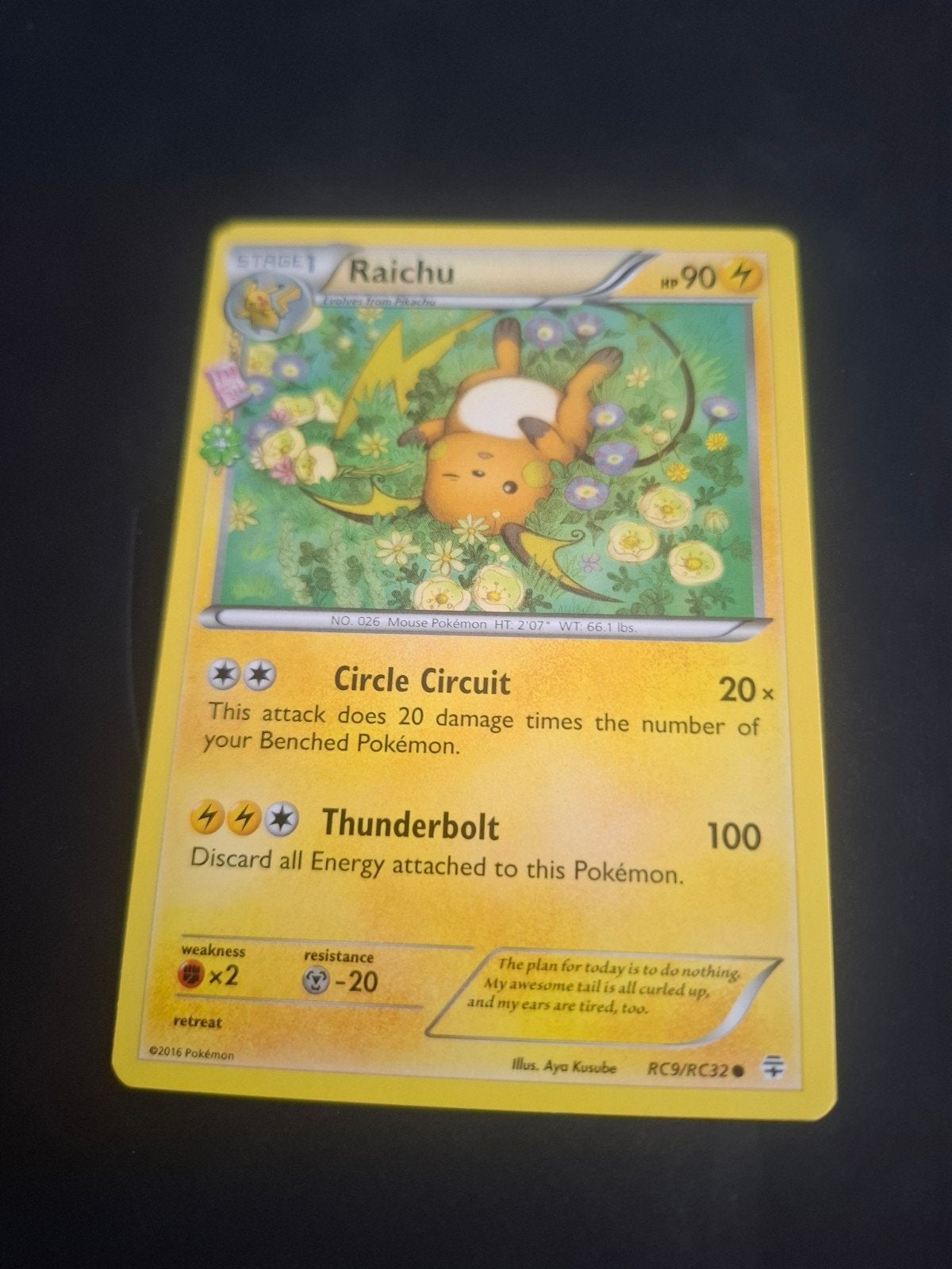 Pokémon Kaart Raichu RC9/RC32 Generations, Ophalen of Verzenden