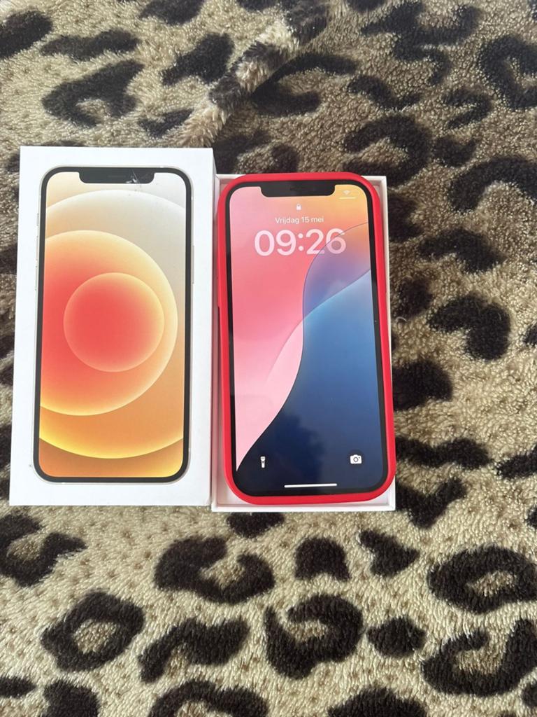 Apple iPhone 12 128GB – Volledig functioneel, Overige typen, Ophalen of Verzenden, Apple, Wit