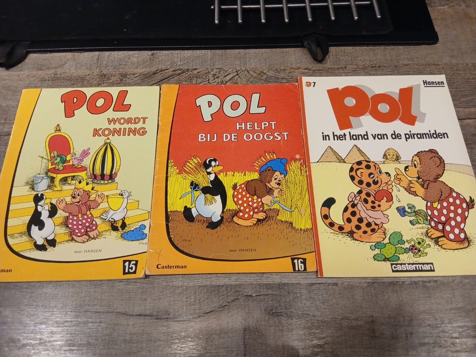 Pol, pel en pingo, Ophalen of Verzenden
