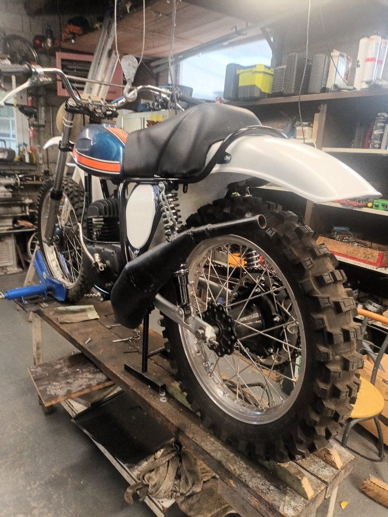 OSSA PHANTHOM 125 CC, Motos, Enlèvement, Révisé
