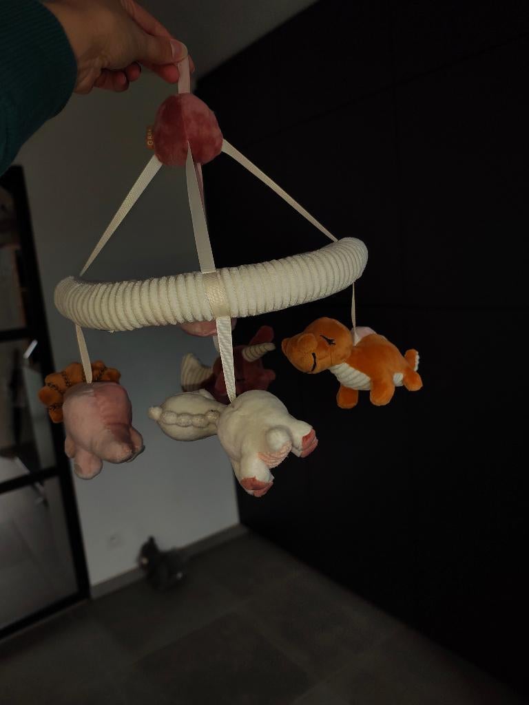Muziekmobiel, Kinderen en Baby's, Speelgoed | Babyspeelgoed, Ophalen, Zo goed als nieuw, Mobiel, Met geluid