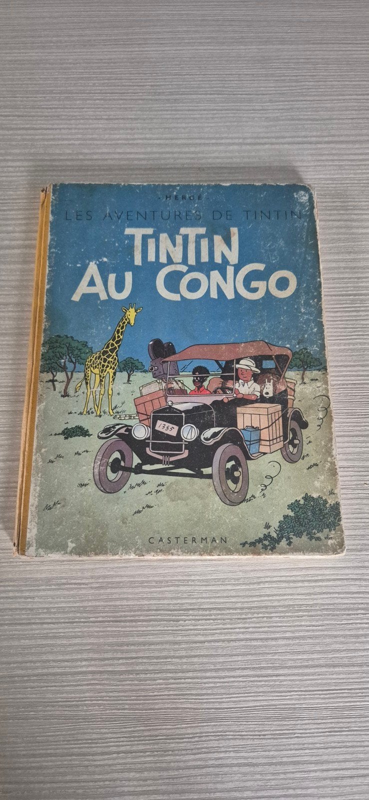 Tintin au Congo eo b1, Enlèvement ou Envoi