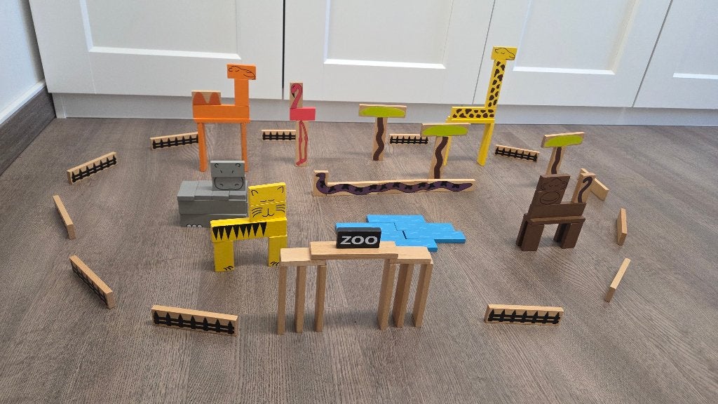 Animal Blocks (Dieren Plankjes), Ophalen of Verzenden, Zo goed als nieuw, Overige merken