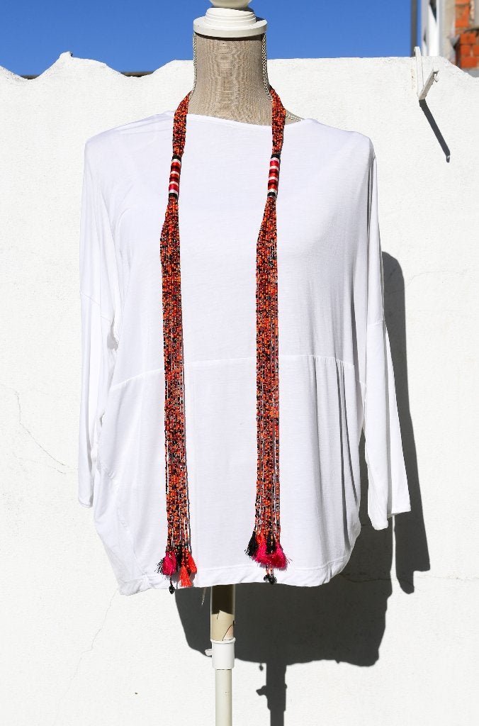 Collier / ceinture en perles - neuf, Bijoux, Sacs & Beauté, Enlèvement ou Envoi, Neuf