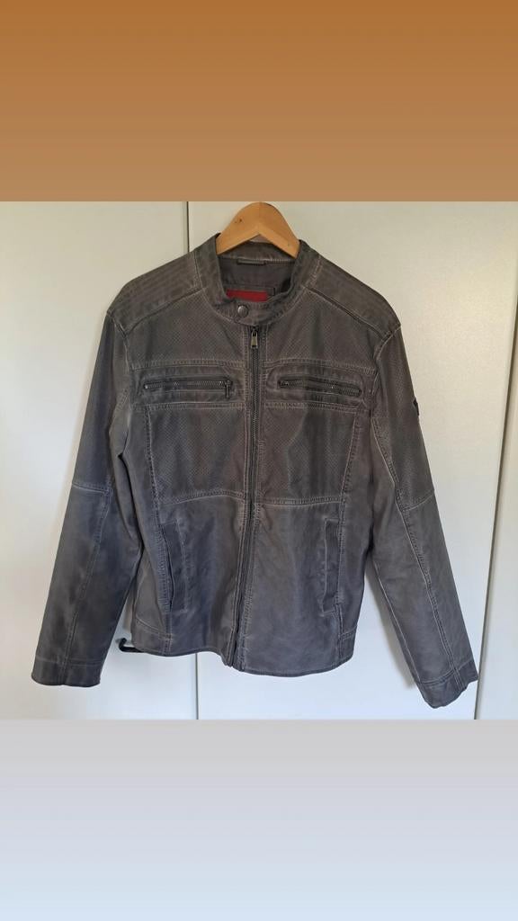 Guess leren jas, Ophalen, Maat 52/54 (L)