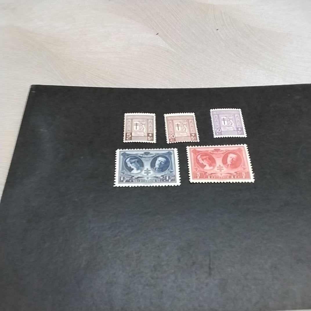 BELGIE 240/244 postfris met cote 16,00 €., Ophalen of Verzenden, Postfris