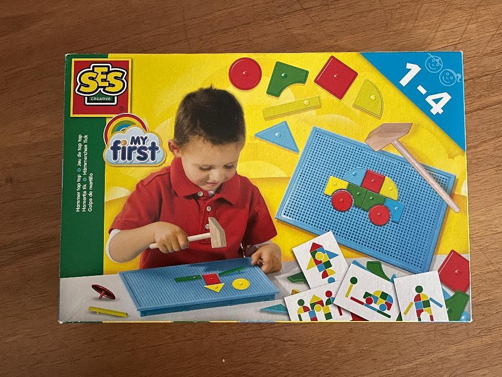 Hamertje tik met basisvormen, Kinderen en Baby's, Ophalen of Verzenden, Gebruikt, Bouwen