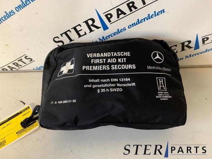 EHBO kit van een Mercedes E-Klasse, Gebruikt, -, Ophalen of Verzenden, -