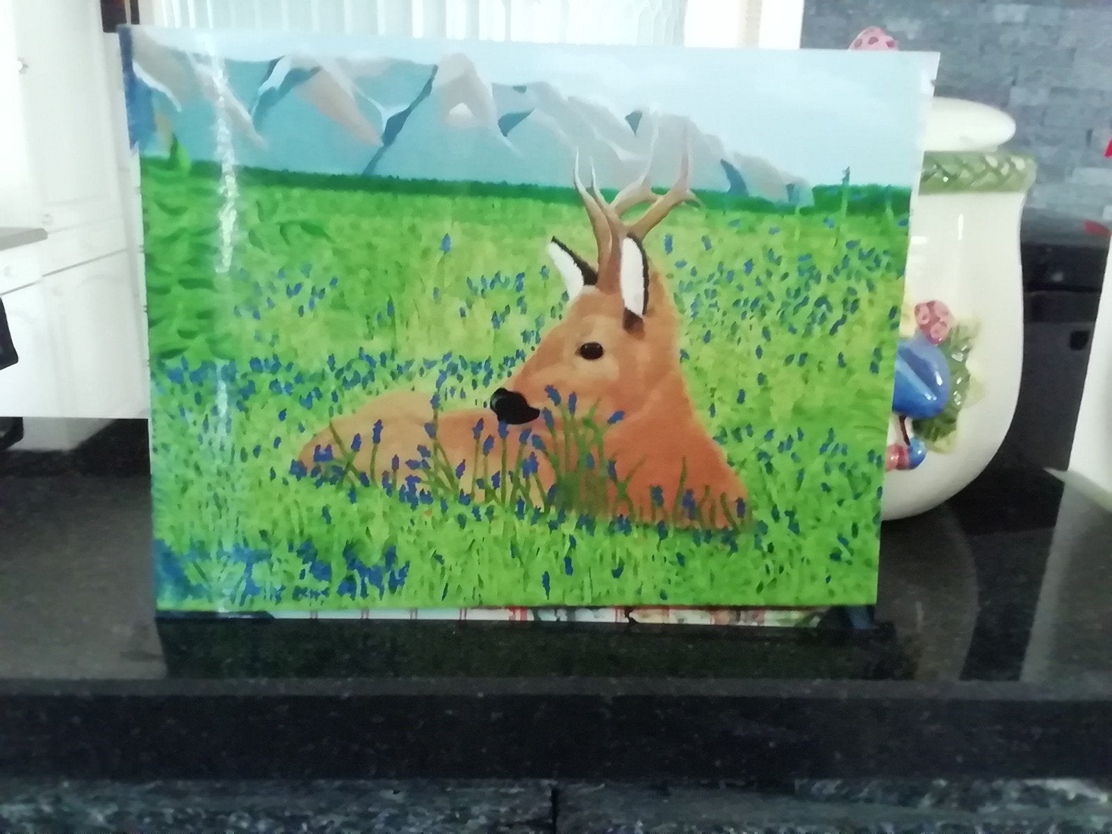 Schilderij op canvas 50 op 70 cm, Ophalen