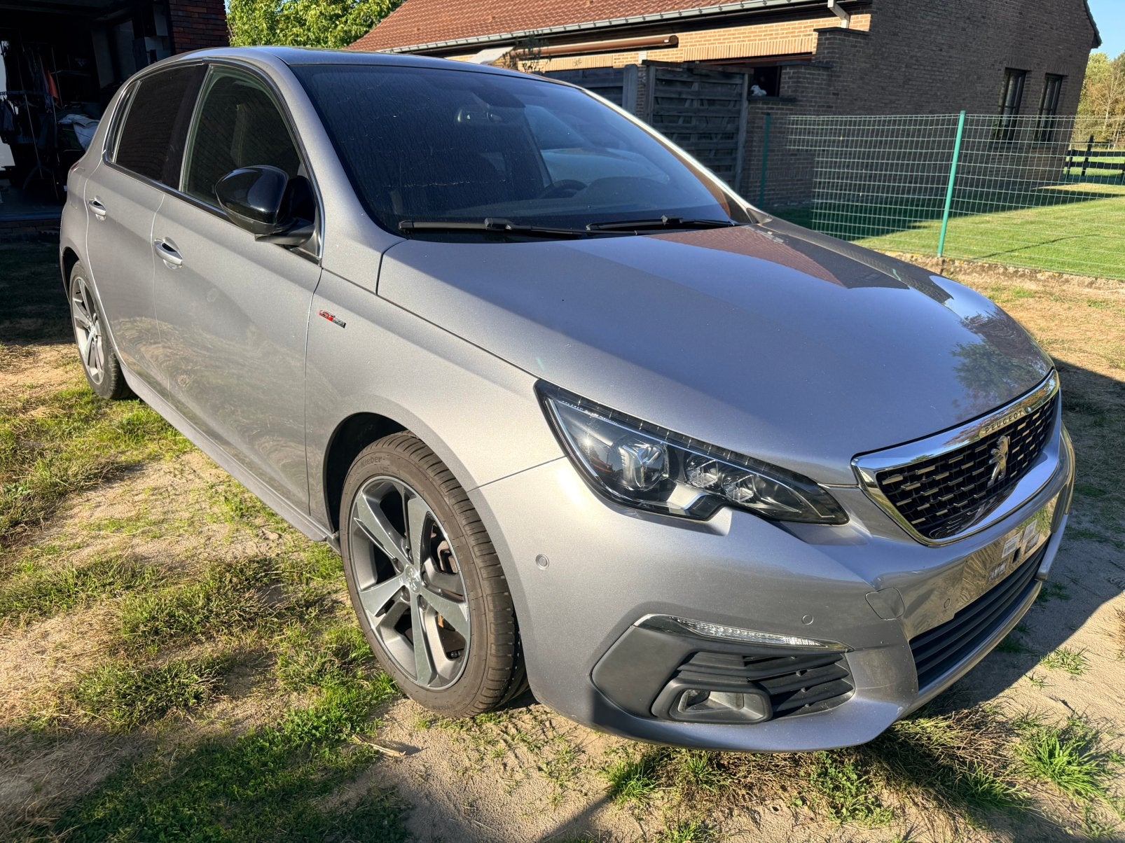Peugeot 308 GTline - 1.2 Puretech - 130 pk, Autos, Argent ou Gris, Achat, Euro 6, Boîte manuelle