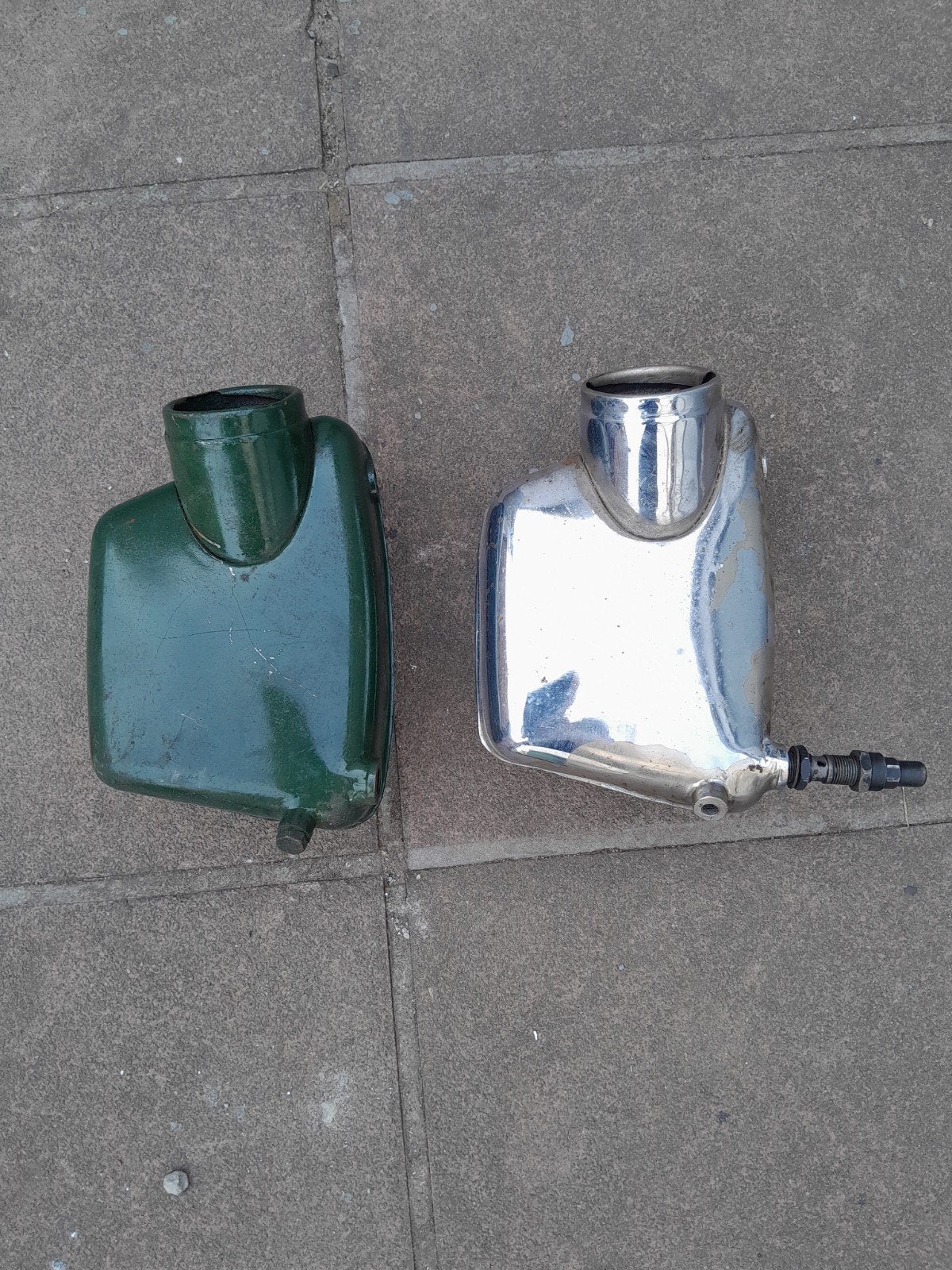 Olietank Gillet Herstal 500cc, Ophalen