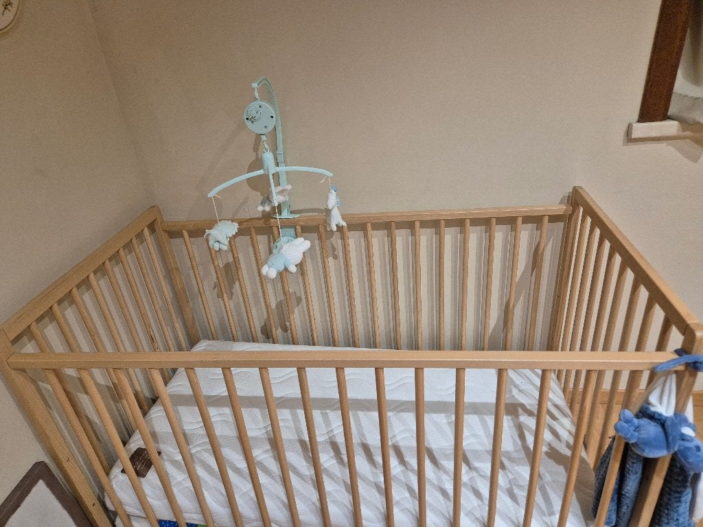 Lit bébé Childhome + matelas Kadolis, Enlèvement, Comme neuf, Lit