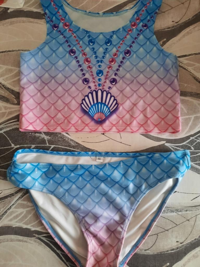 Maillot de bain taille 140 avec sac de natation Together 2eu, Enfants & Bébés, Maillots de bain pour enfants, Taille 140, Comme neuf