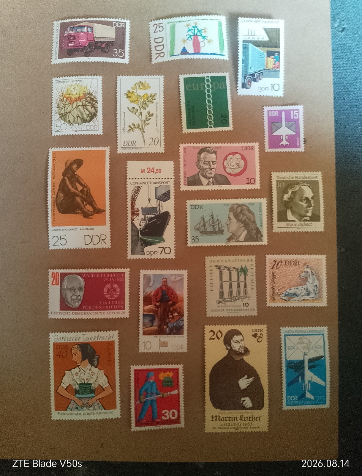 20 postzegels History, Ophalen of Verzenden