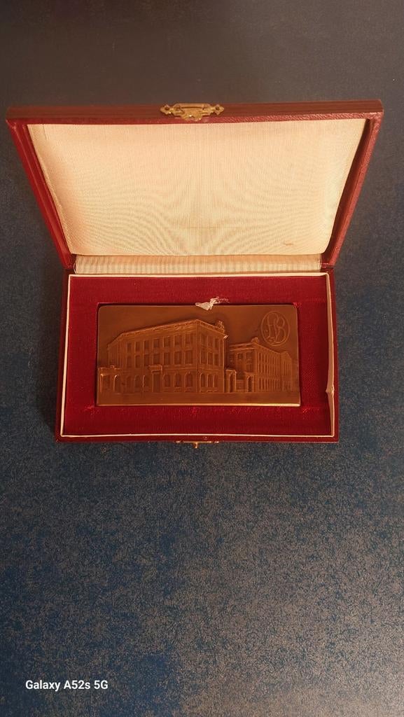 Plaque commémorative pour services loyaux., Enlèvement ou Envoi, Bronze