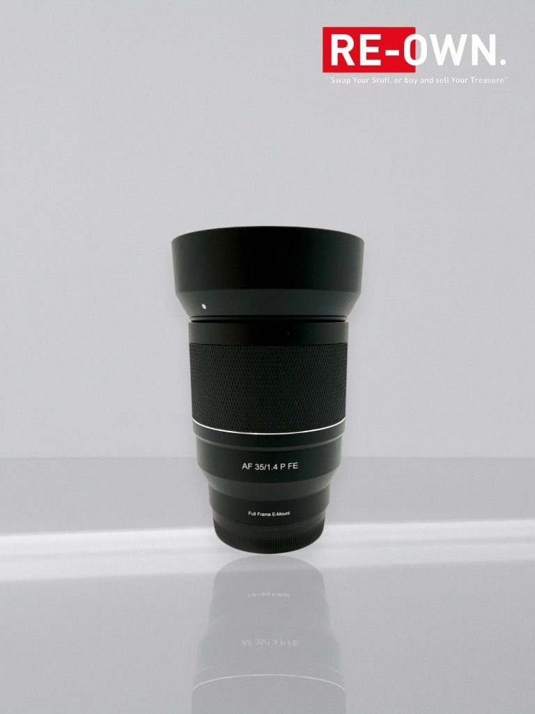 SAMYANG AF 35MM F/1.4 P SONY FE MOUNT | NIEUWSTAAT | DOOS, TV, Hi-fi & Vidéo