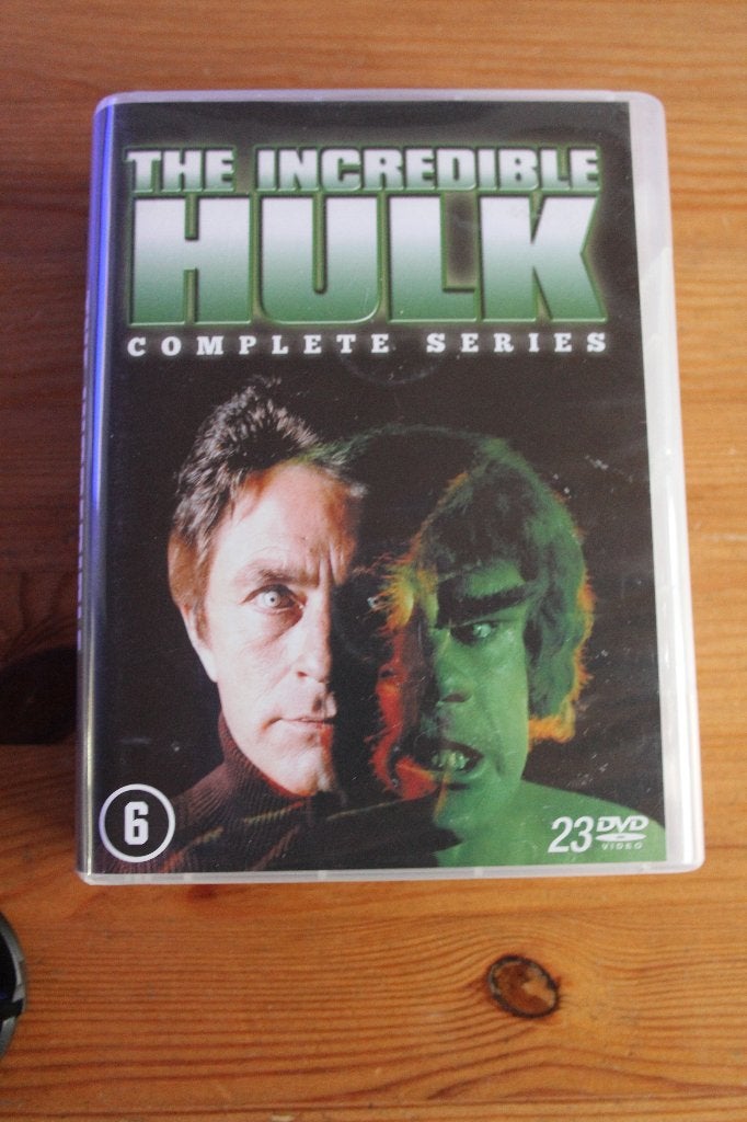 The incredible Hulk     complete serie  knappe sifi-serie!, Cd's en Dvd's, Engels, Nederlands, Science Fiction en Fantasy, Ophalen of Verzenden