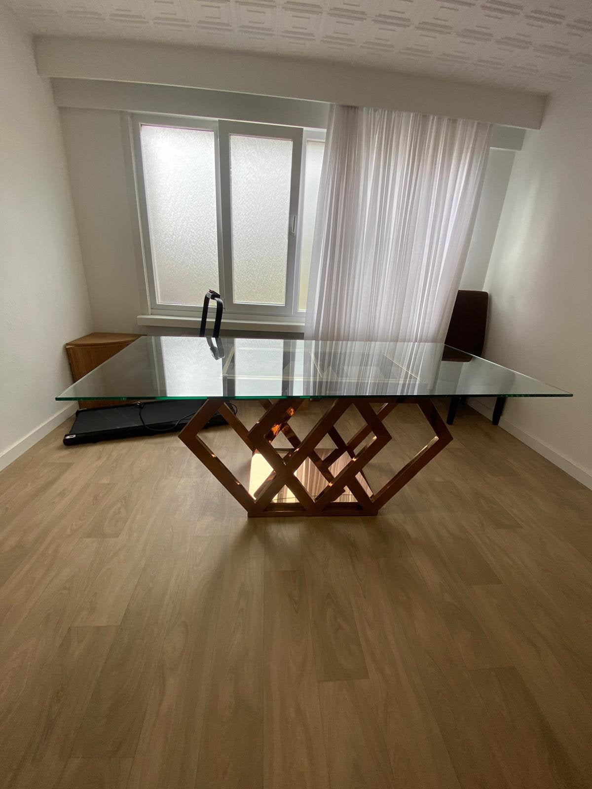 Glas tafel 200x100x76, Turnhout