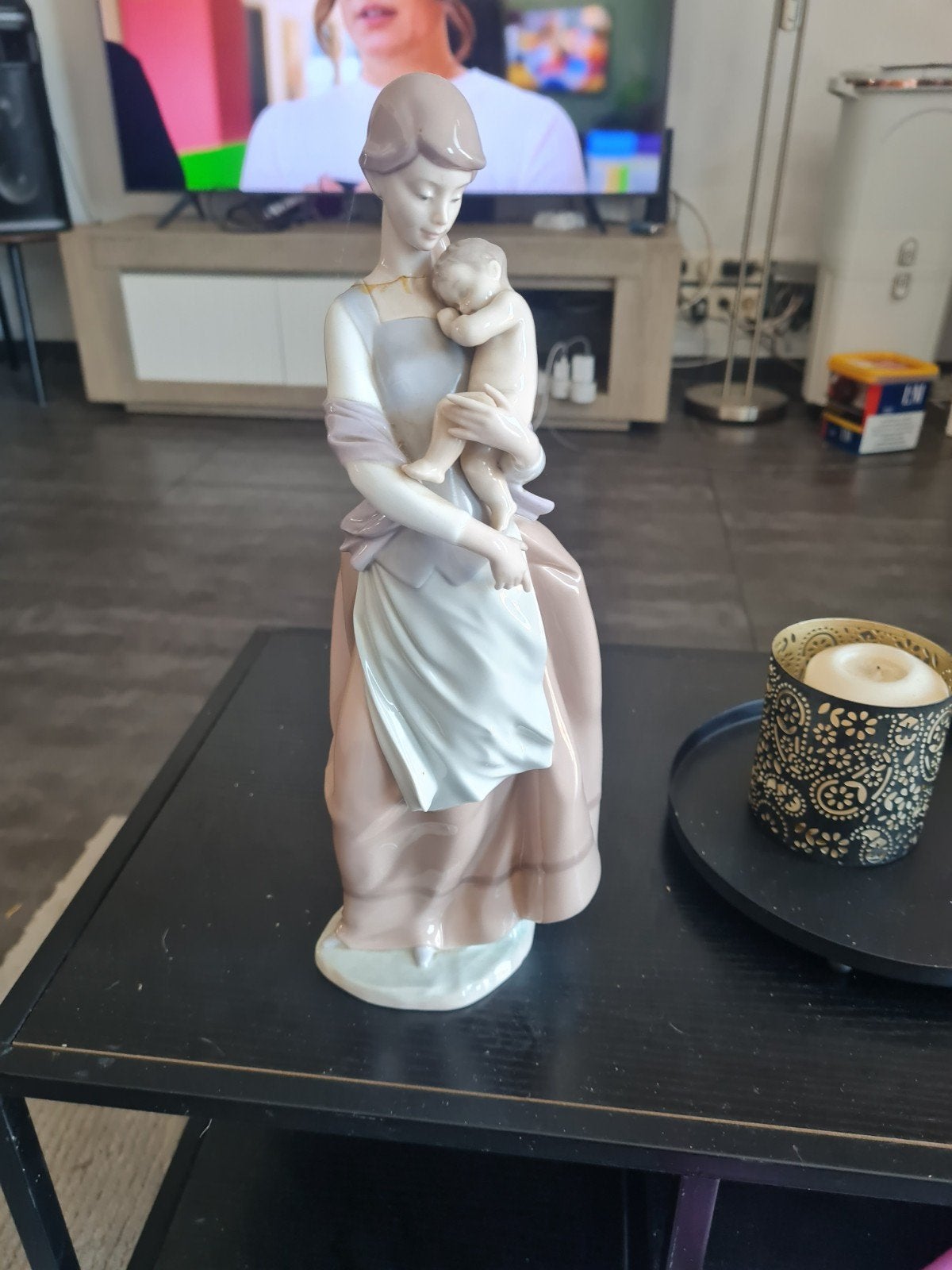 statue bb, Enlèvement