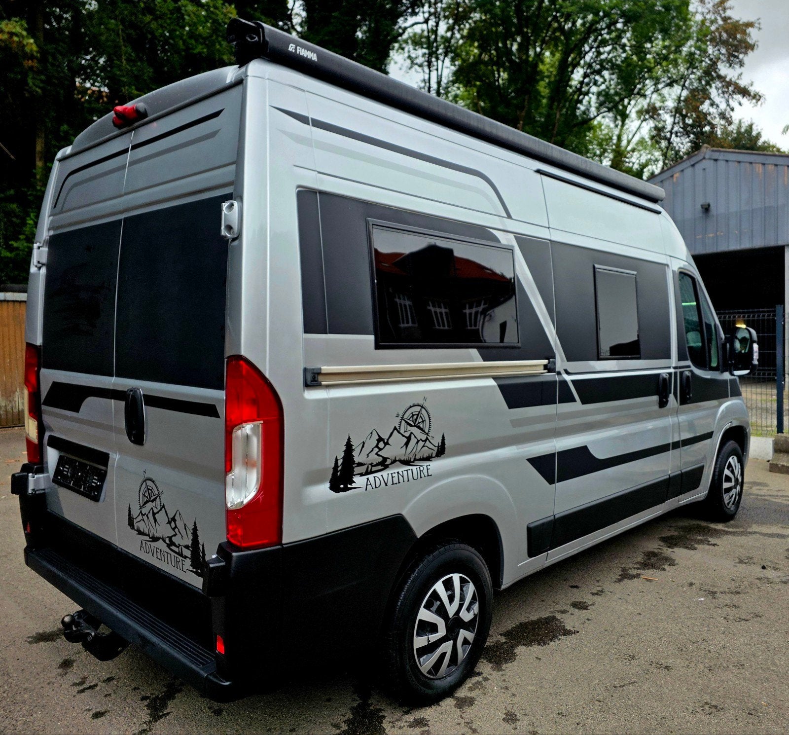 Buscamper‼️12M Garantie‼️Blanco gekeurd‼️L2h2 Silver Ghost‼️, Buscamper of Camperbus, Tot en met 2, Airconditioning, Bedrijf