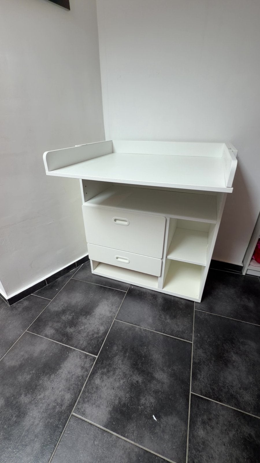 Table à langer + accessoires, Enlèvement, Utilisé, Table(s)