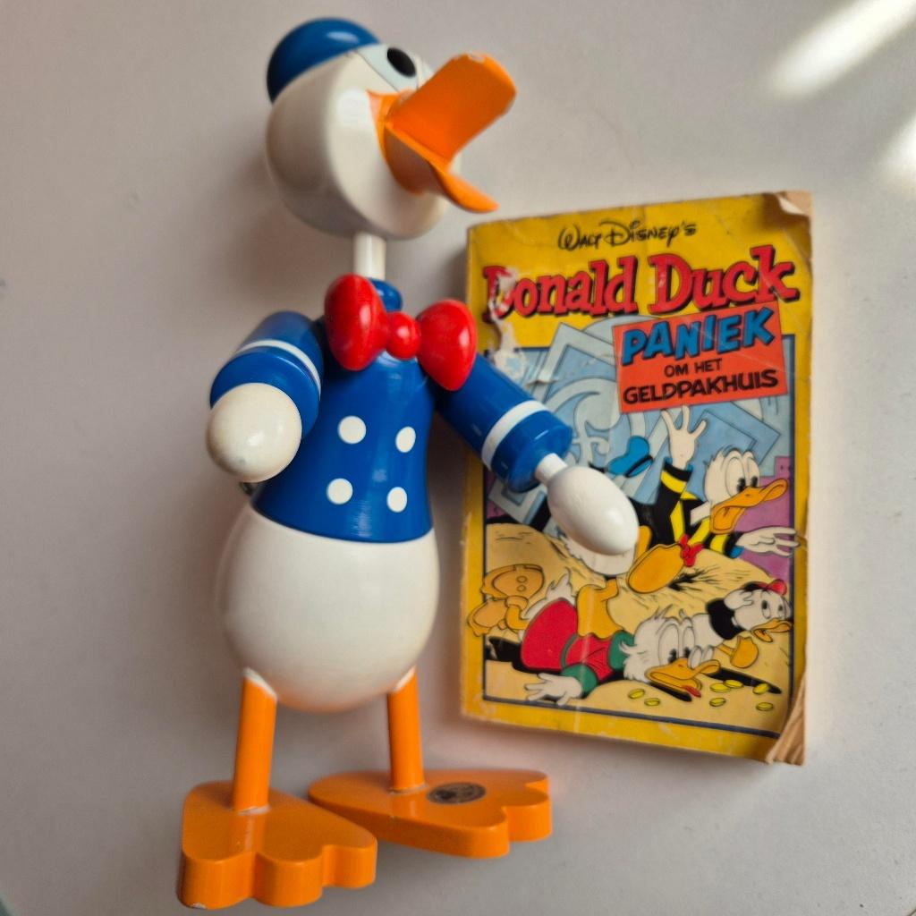 Donald Duck Spaarpot vintage en boekje, Verzamelen, Ophalen, Donald Duck, Zo goed als nieuw