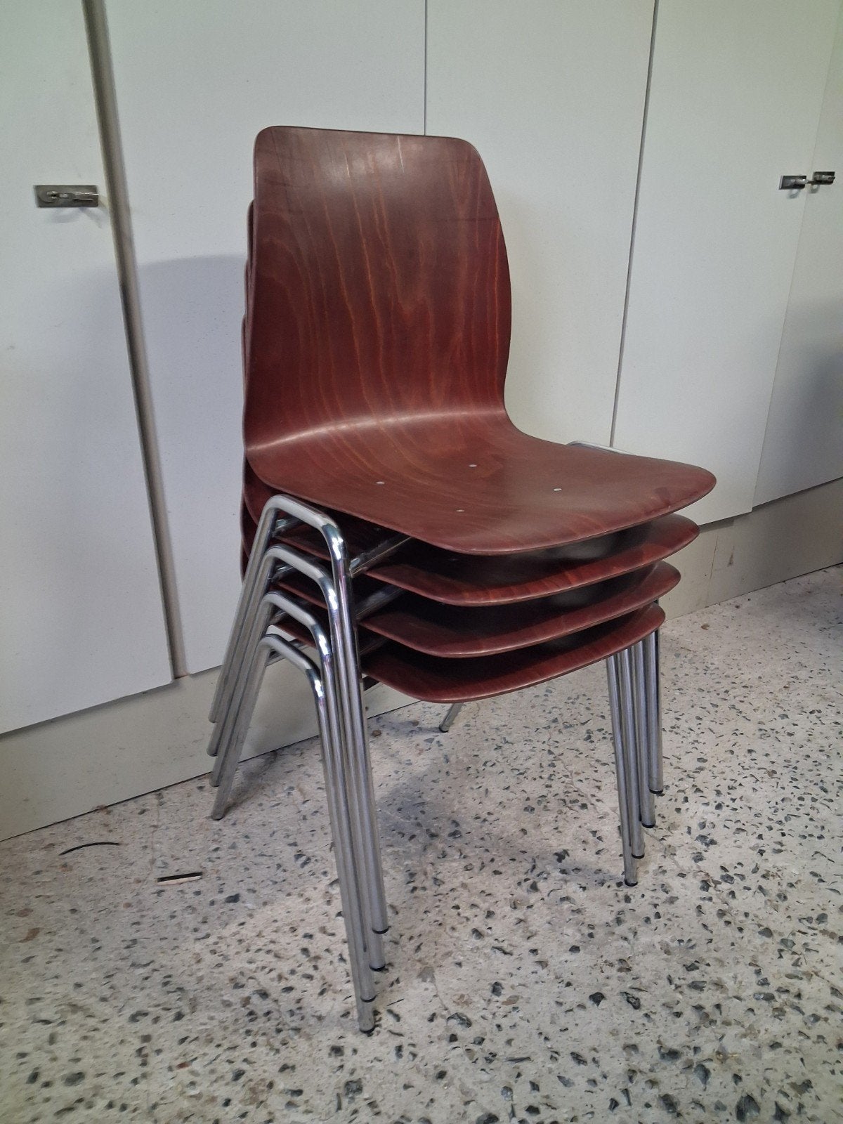 6 originele vintage Pagholz stoelen – zeer goede staat, Maison & Meubles, Enlèvement