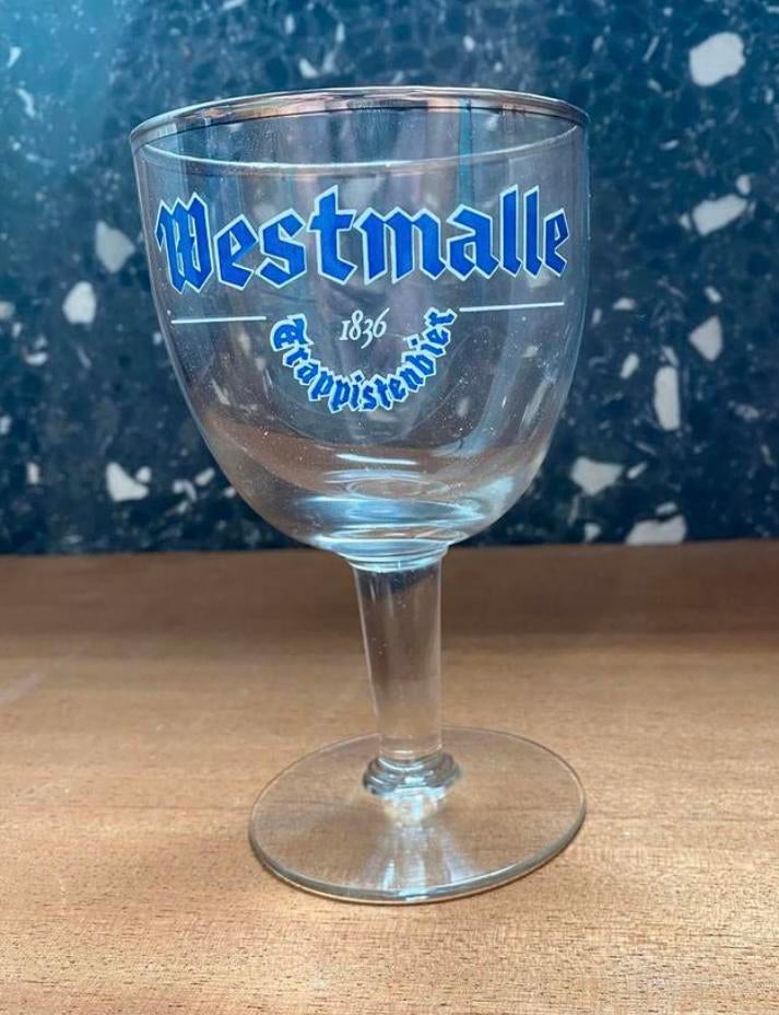 3 x glas Westmalle (apart te koop), Enlèvement, Neuf