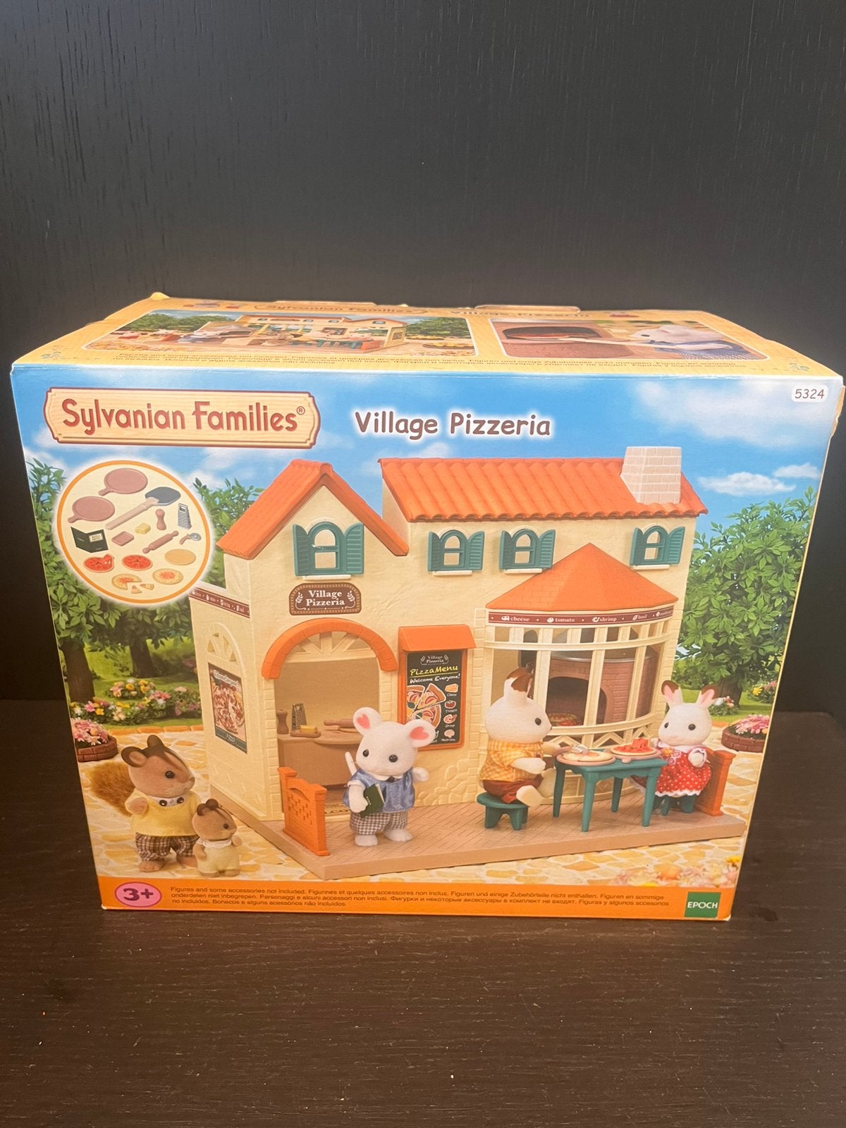 Sylvanian families pizzeria, Kinderen en Baby's, Ophalen of Verzenden, Zo goed als nieuw